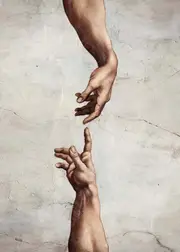 [Namly Design] Poster - The Creation of Adam