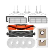 For L10s Ultra Robot Vacuum Cleaner Main Side Brushes Hepa Filters Mop Cloth Dust Bags