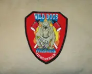 ALTHORNBACH GERMANY FEUERWEHR FIRE DEPARTMENT RESCUE WILD DOGS GERMAN PATCH