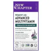 2 X New Chapter, Women's 40+ Advanced Multivitamin, 96 Vegetarian Tablets