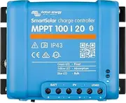 Victron Energy SmartSolar MPPT Solar Charge Controller (Bluetooth) - Charge Controllers for Solar Panels - 100V, 20 amp, 48-Volt