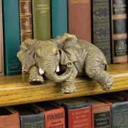 Design Toscano Ernie the Elephant Shelf Sitter Sculpture