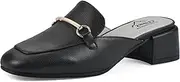 [CLIFFS BY WHITE MOUNTAIN] Women's Quin Low Block Heel Loafer Style Mule
