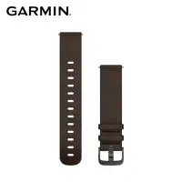 在飛比找Yahoo奇摩購物中心優惠-GARMIN Quick Release 20mm 咖啡色皮