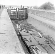 Victoria lock - Empty for first time Meelick Co Offaly Ireland Railway OLD PHOTO