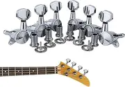 Acunny Locking Tuner Guitar Strings Tuning Key 1:18 Electric Guitar Bridge Parts for Men Modern Pin Bore 10mm