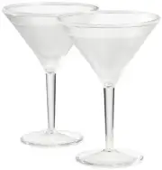 Prodyne Iced Martini, Off-white, 2 Count (Pack of 1)