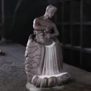 Ceramic Sculptor Backflow Incense Burner for Meditation Room Multifunctional