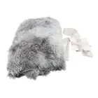 (Light Gray)Blanket Washable Tie Dye Double Sided Polyester Soft Plush Blanke