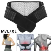 Back Support Belt Breathable Lower Back Brace Pain Relief Adjustable GrEHQ