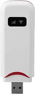 4G LTE USB Portable WiFi Router, 150Mbps Pocket Mobile Hotspot Wireless Network Smart Router with SIM Card Slot for Desktop Laptop Tablet