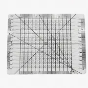 QuiltMaster Pro: Durable Slotted Ruler for DIY Patchwork, Designer Patterns, and