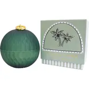 LVD Glass Candle Bauble Home/Office Ornament Decor 12x12cm Coastal Cyprus