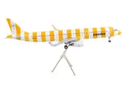 Airbus A321 Diecast Model Gemini 200 1/200 Condor Airlines White Orange Striped