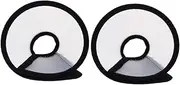 EXAOMBLE Pet Neck Protector 2pcs Hamster Collar Rings Anti-Biting Anti-Licking Soft Comfortable for Quick Recovery