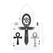 Adult Apron Kochschürze Ankh