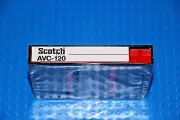 SCOTCH AVC 120 IN C-BOX BLANK CASSETTE TAPE (1) (SEALED)