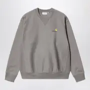 [Carhartt WIP] Yosemite Coloured American Script Sweatshirt XXL Grey