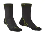 Bridgedale Stormsock Lightweight Waterproof Boot Socks - Grey - Xl