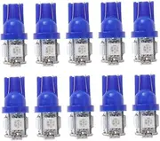 SOESFOUFU 10pcs Led Car Lights T10 5050 5smd Side Marker Bulbs Error Free for Cars Motorbikes
