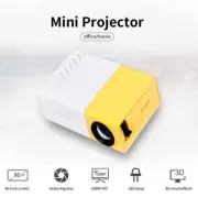 Mini Portable Projector LED HD 1080P Home Cinema Pocket Projector