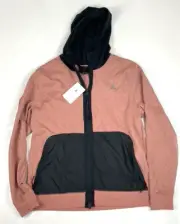 Jordan brand Jumpman Mens Active Full Zip Hoodie Jacket, Red / Black - XL
