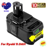 18V 9.0AH For Ryobi One+ Plus P108 Lithium-ion Battery RB18L50 RB18L40 P109 Tool