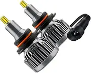 BUGUUYO 1 Pair 9006 Working Lamp Car LED Headlamp Car Spotlight Headlight LED Light Bulb Automotive Headlamp Bulb LED Lightbulb Headlight Bulb LED Bulb Auto LED Headlamp Aviation Aluminum