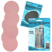 Repair Kit for Inflatables, Pool Liners, Vinyl Applications | Vinyl Patches and