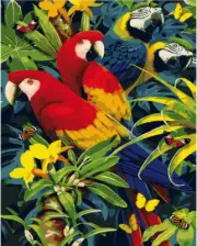 DIY Oil Painting Paint by Numbers Kits by Hand Colouring Adults Kids Beginner G