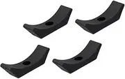YARNOW 4Pcs Dumbbell Rack Durable Plastic Dumbbell Cradles for Home Gym Lightweight Material Prevents Dumbbell Rolling Floor Damage Fitness Hand Weight Brackets