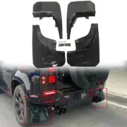 4PC Mud Flaps Mudguards Fenders Splash Guards Fits For LR Defender 90 2021-2025