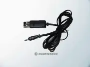 USB DC Cable Cord For Sylvania SP118 BLACK Water Dancing Bluetooth Mini Speaker