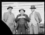 Mr Anthony Hordern, Mr Otway Falkiner and Mr Schmidt, NSW, ca 1930 Old Photo