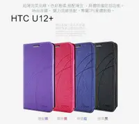 在飛比找樂天市場購物網優惠-HTC U12+ 冰晶隱扣側翻皮套 典藏星光側翻支架皮套 可