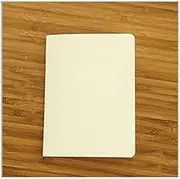 Notebooks Kraft Paper Sketchbook A6 Size Pocketbook 44 Sheets 120 GSM Blank Paper Planner Notebook Stationery School Supplies 1PC Paper (Color : White, Size : A6)