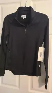 Feat Men's 1/4 Zip Pullover Top Jacket Size XS