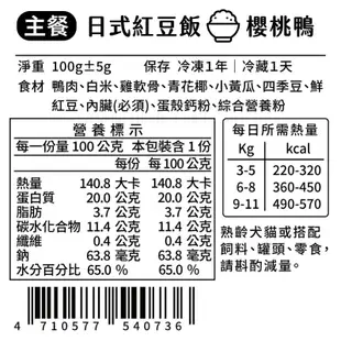 【汪事如意】 綜合 日式紅豆飯｜犬主餐 30包 (菲力豬x12+ 黃金雞x9+ 櫻桃鴨x9)