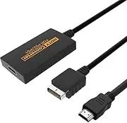 IQIKU PS2 HDMI Adapter, HDMI Converter for PS1/PS2 with true RGB signal output in 720p/1080p resolution