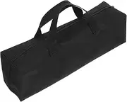 Outdoor Portable BBQ Storage Bag Canvas Grill Accessories Organizer with Ample Space for Grilling Tools for Camping Picnics and Backyard Use
