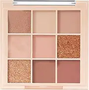 Eyeshadow Makeup Palette - Professional Eyeshadow Palette | Waterproof Matte 9 Color Eye Shadow Pallete, Long Lasting Contouring Highlighter, Blusher, Eyeshadow for Girls and Beginners