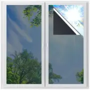Window Film One Way Daytime Privacy Window Tint for Home, Sun Blocking Anti U...