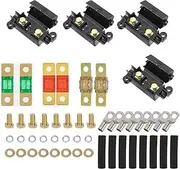 MIDI Fuse Combo Kit – 2x30A, 2x50A, 2x70A Fuses with 4 ANS Holders – Compatible with Redarc BCDC Dual Battery System(30/50/70A)