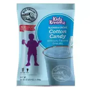 Big Train Kidz Kreamz Blended Creme, 3.5 lb Bag - Cotton Candy (Individual)