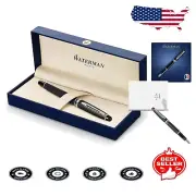 Elegant Matte Black Fountain Pen with Steel Nib - Perfect for Special Occasions