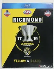 AFL Richmond Yellow & Black Grand Final 17/19 : Blu-ray Region B New Sealed