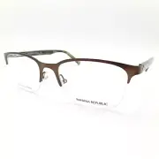 Banana Republic Johnathon 4IN Matte Brown 52mm Frame New Authentic