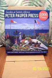 Garden at Sainte-Adresse - 1,000 Piece Puzzle - NEW