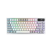 ASUS ROG Azoth 75% Moonlight Wireless RGB Mechanical Keyboard - Storm Switch [ROG AZOTH/NXSM/US/PBT/WHT]