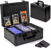 Graded Card Storage Box, Top Loader Trading Card Case for PSA BGS Graded Cards